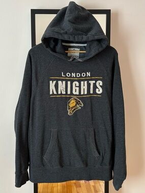 Vintage Y2K London Knights 🏒 hoodie sweater sweatshirt OHL Campus Crew